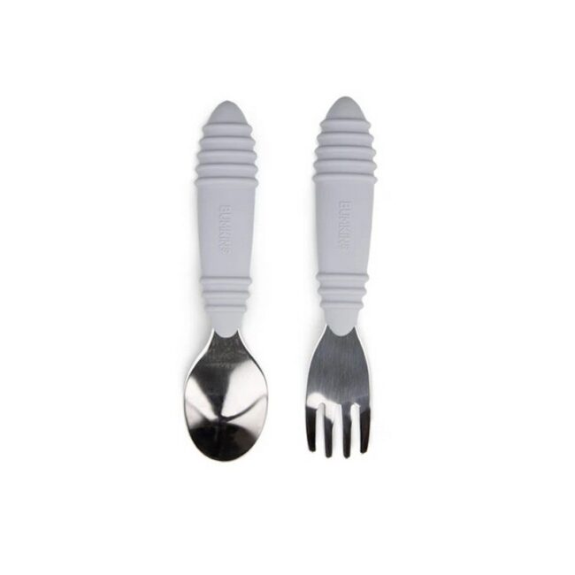BUMKINS - SET DE CUBIERTOS PLOMO