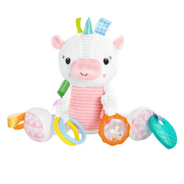 BRIGHT STARTS - PELUCHE SONAJERO UNICORNIO 12290