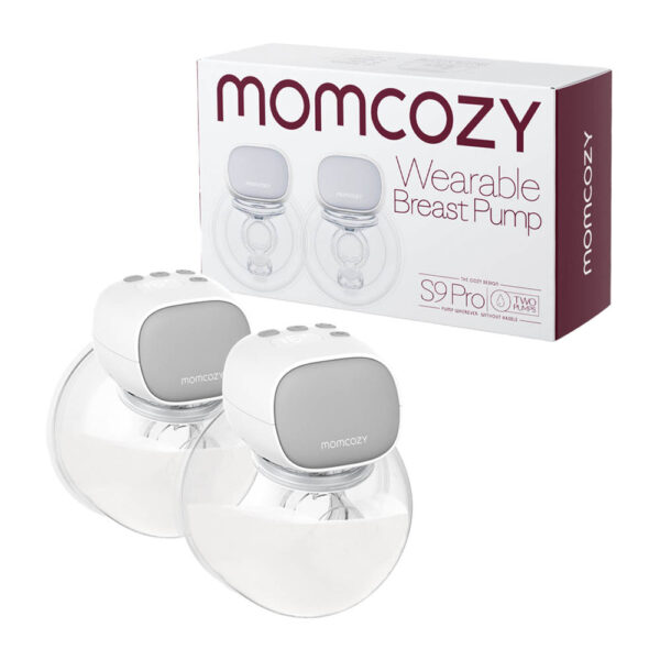 MOMCOZY - EXTRACTOR DE LECHE S9 PRO DOBLE ROSA