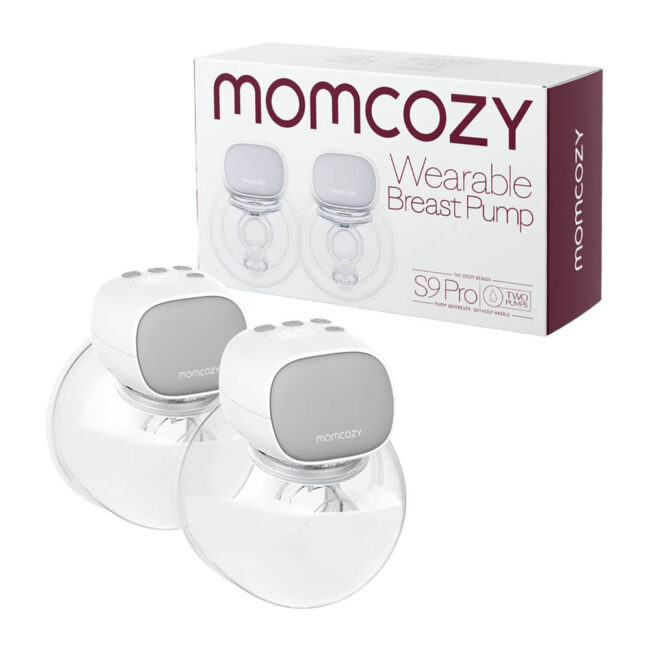 MOMCOZY - EXTRACTOR DE LECHE S9 PRO DOBLE ROSA