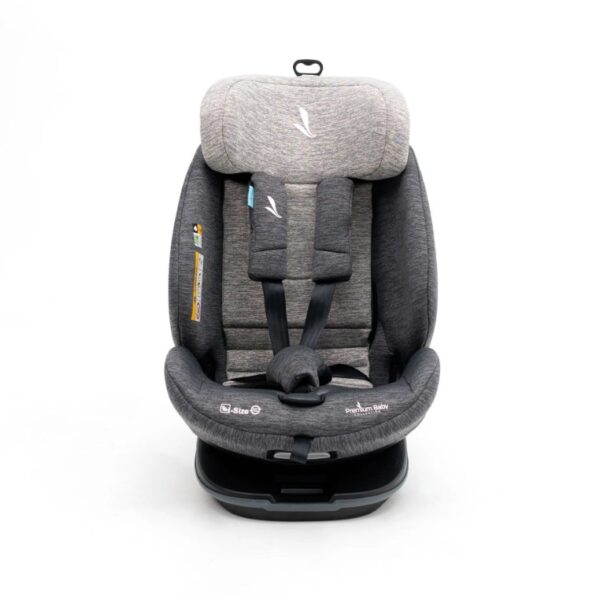 PREMIUM BABY - SILLA DE CARRO PREMIUM C/ROTACION 360 GRIS PB-CFX201GR