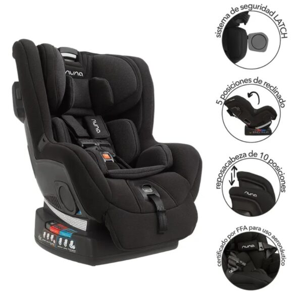 NUNA - SILLA DE CARRO NUNA RAVA CAVIAR  CS05103CVR