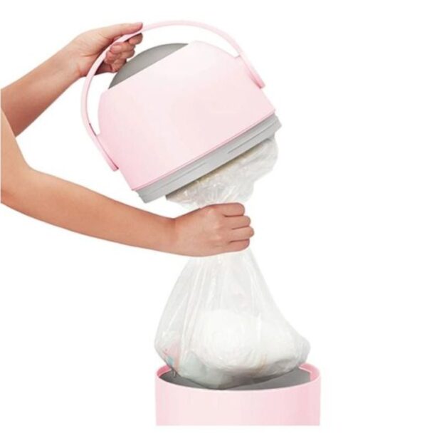 PREMIUM BABY - CESTO / PREMIUM  DE BASURA P/PANALES ROSADO PB-AA401PK