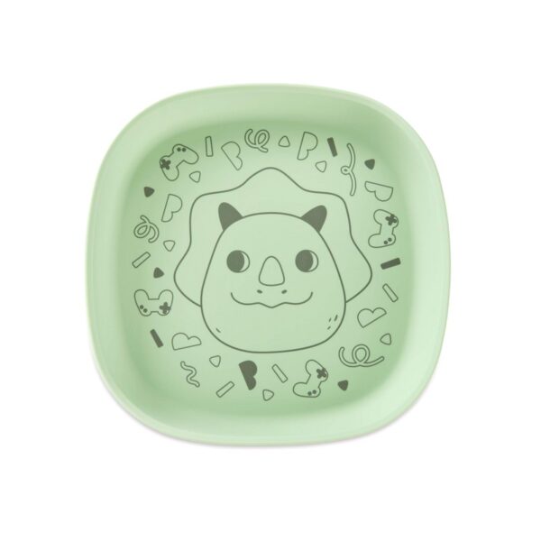 SKIP HOP - PLATO DE SILICONA SQUAD VERDE 9V090110