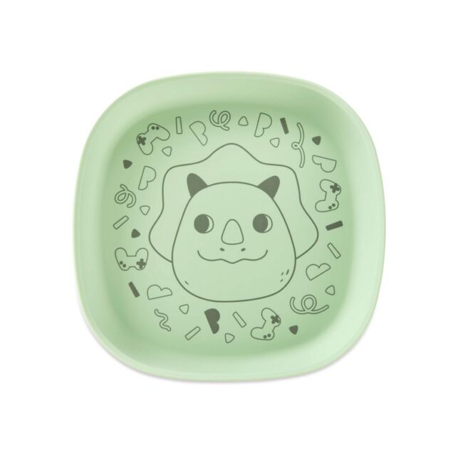 SKIP HOP - PLATO DE SILICONA SQUAD VERDE 9V090110