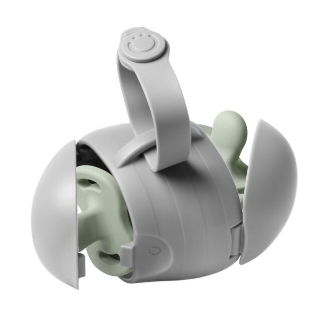 BIBS - PORTA CHUPETES GRIS 10181