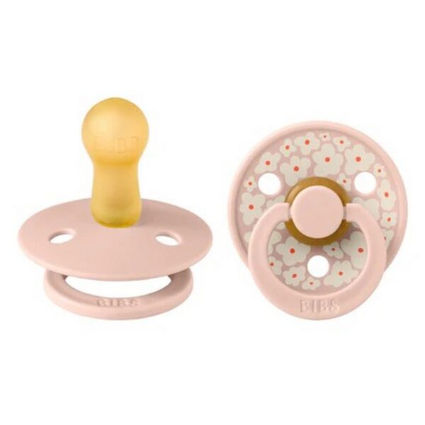 BIBS - CHUPETE ROSA/JAZMIN T1 PACK2 11017103
