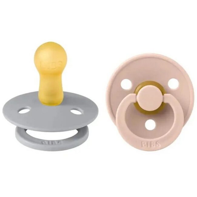 BIBS - CHUPETE ROSA/NUBE T2 PACKX2 120224
