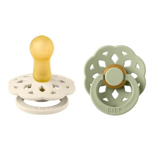 BIBS - CHUPETE BOHEME MARFIL/SALVIA T2 PACKX2 240101