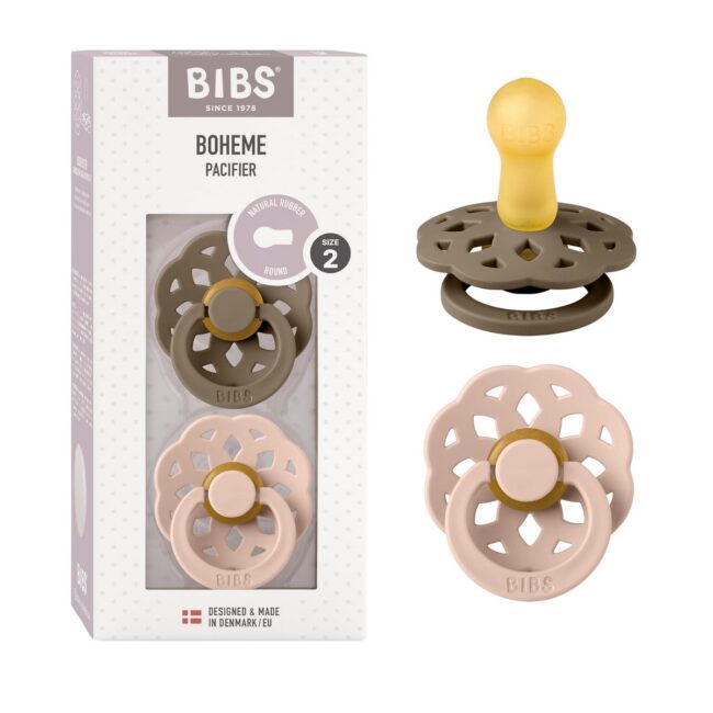 BIBS - CHUPETE BOHEME ROSA T2 PACKX2 240109