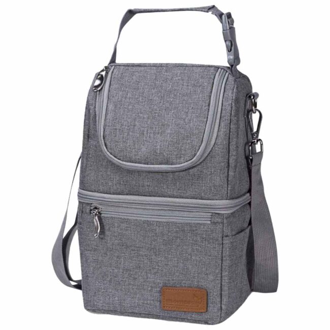MOMCOZY - BOLSA TERMICA MULTIFUNCIONAL P/LECHE MATERNA LG001-GR00NB