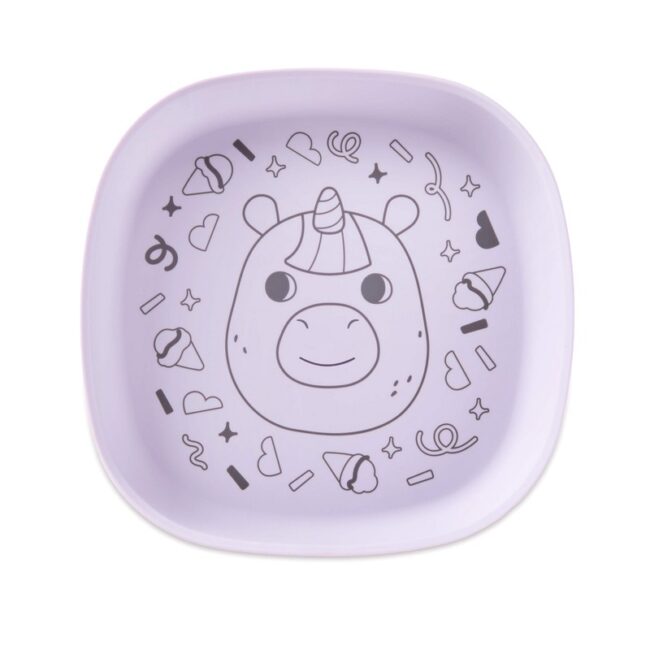 SKIP HOP - PLATO DE SILICONA SQUAD LILA 9V090210