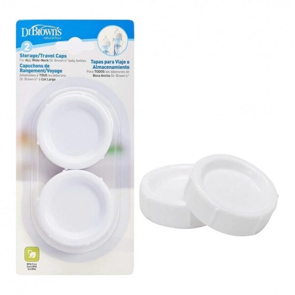 DR. BROWN´S - TAPASX2 P/ALMACENAMIENTO 630