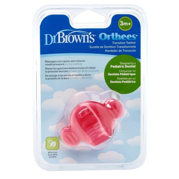 DR. BROWN'S - MORDEDOR DE TRANSICION ROSA TE332(2)