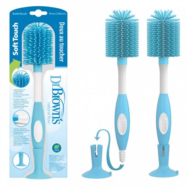DR. BROWN'S - CEPILLO SUAVE DE LIMPIEZA AZUL AC055