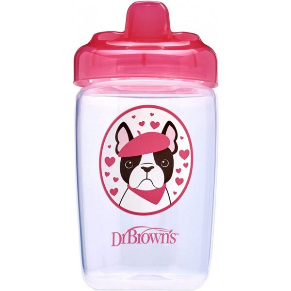 DR. BROWN'S - VASITO 12oz/350ml ROSA TC21012-INTL(N)