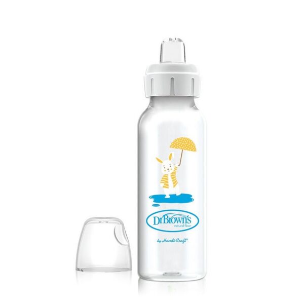 DR. BROWN'S - BIBERON ESTANDAR 8OZ/250ML CONEJO TRANSICION SB81095-P12(1)