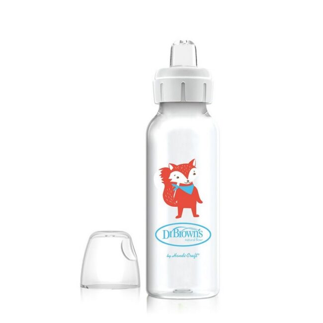 DR. BROWN'S - BIBERON ESTANDAR 8OZ/250ML ZORRO TRANSICION SB81096-P12(