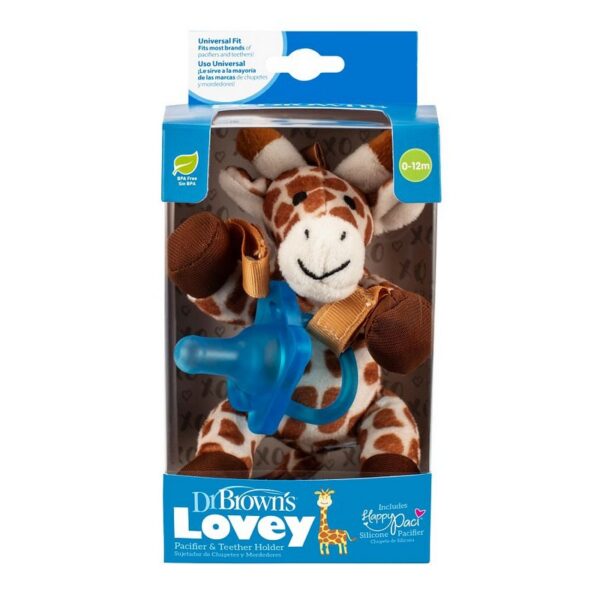 DR. BROWN'S - PELUCHE JIRAFA CON CHUPON AC155-P6