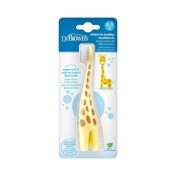 DR. BROWN'S - CEPILLO DE DIENTES JIRAFA HG060-P4