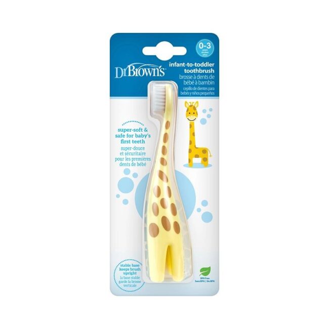 DR. BROWN'S - CEPILLO DE DIENTES JIRAFA HG060-P4