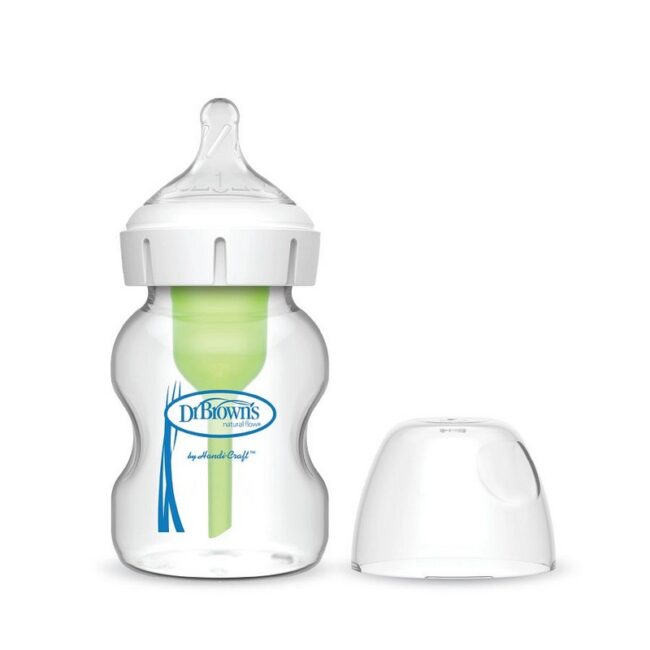 DR. BROWN'S - BIBERON VIDRIO B/ANCHA 5OZ/150ML WB51700-P4(3)