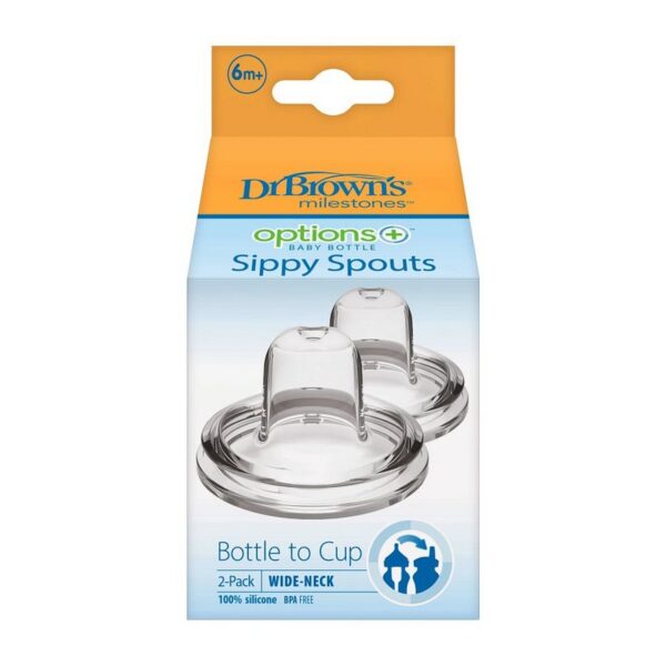 DR. BROWN'S - TETINA DE TRANSICION CORTE -Y BOCA ANCHA WR200-P4