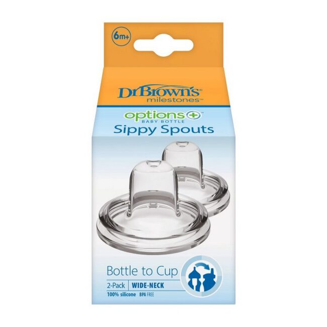 DR. BROWN'S - TETINA DE TRANSICION CORTE -Y BOCA ANCHA WR200-P4