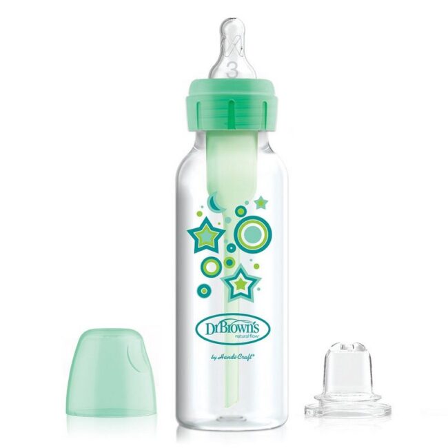 DR. BROWN'S - BIBERON 8OZ/250ML VERDE SB81603-P3