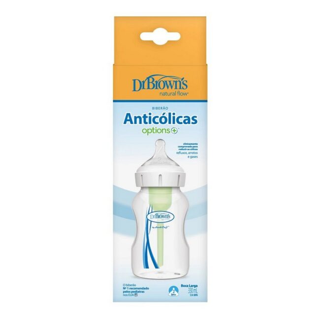 DR. BROWN'S - BIBERON OPCION B/ANCHA 11OZ/330ML X1 WB11600-SPX(1)
