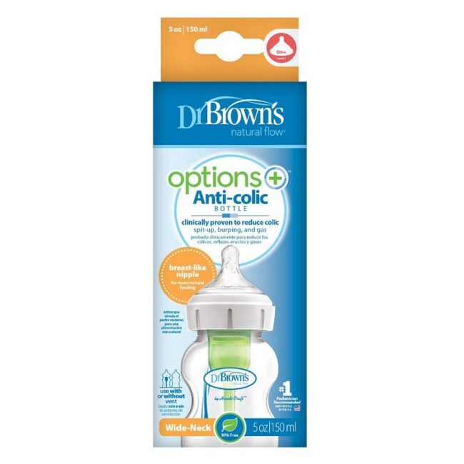 DR. BROWN'S - BIBERON B/ANCHA 5OZ/150ML WB51600-ESX(1)