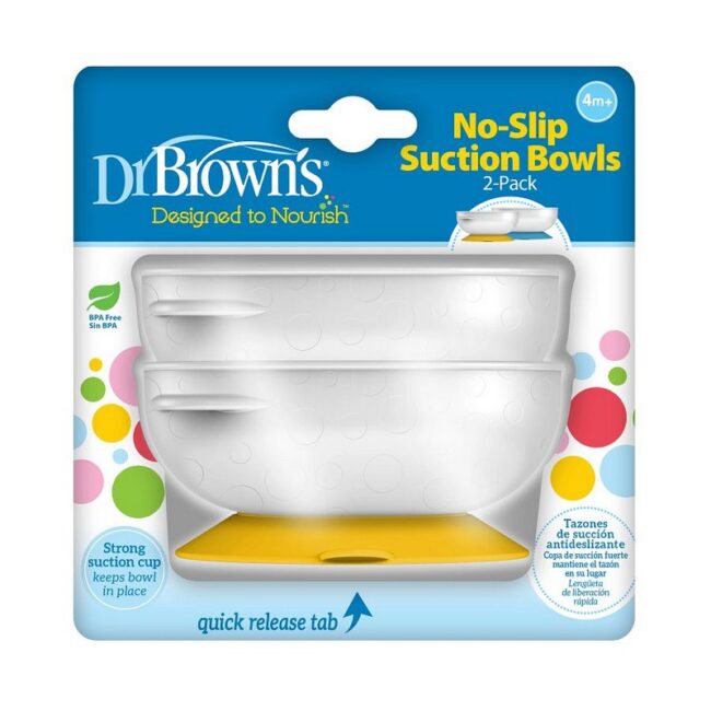 DR. BROWN'S - PLATO HONDO ANTIDESLIZANTE PACK X2 TF019(N)