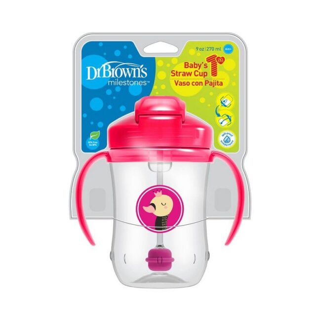 DR. BROWN'S - VASITO DE NINA ROSA 9 OZ/ 270 ML TC91101-INTL(N)