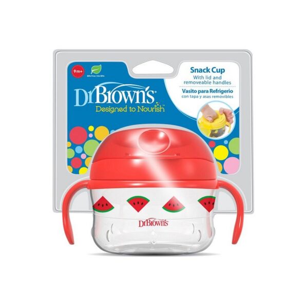 DR. BROWN'S - PORTA CEREAL ROJO TF117-INTL(N)
