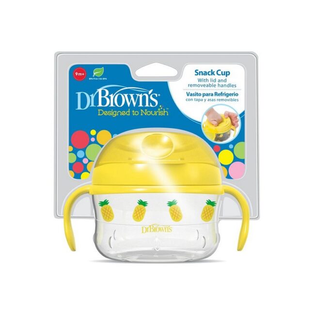 DR. BROWN'S - PORTA CEREAL AMARILLO TF118-INTL(N)