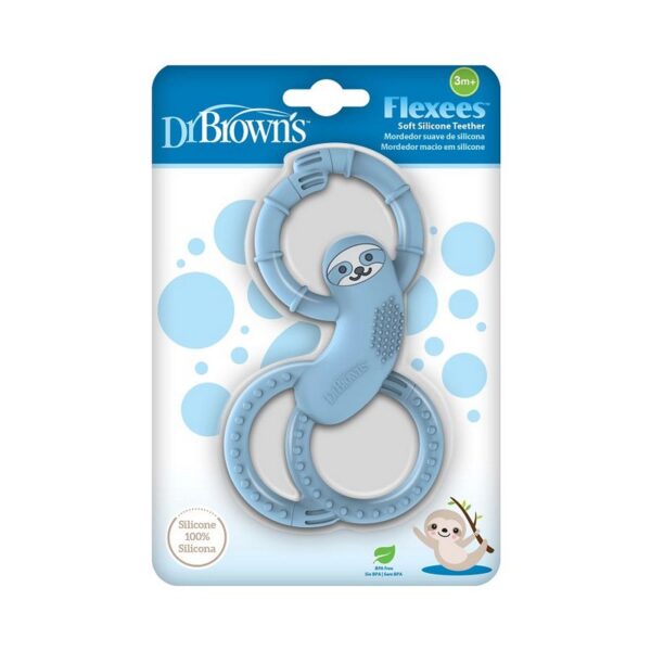 DR. BROWN'S - MORDEDOR FLEXIBLE PEREZOSO AZUL TE011-INTL