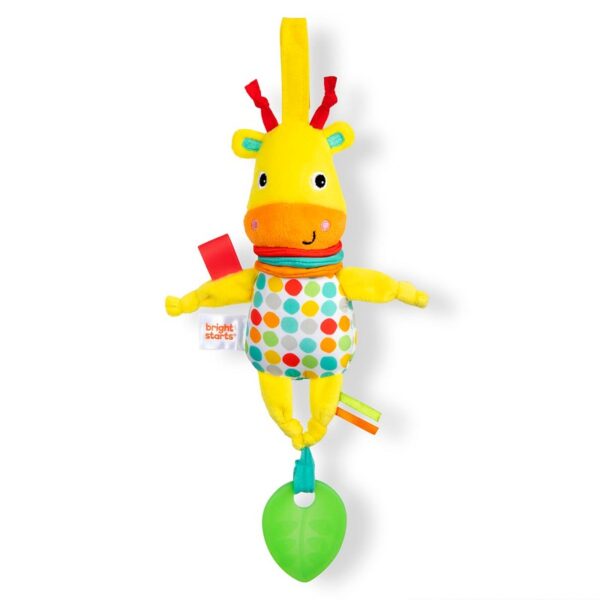 BRIGHT STARTS - SONAJERO PORTATIL MUSICAL JIRAFA 13088