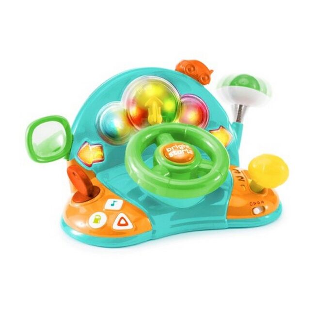BRIGHT STARTS - JUGUETE VOLANTE DE AUTO MUSICAL ILUMINADO 52178
