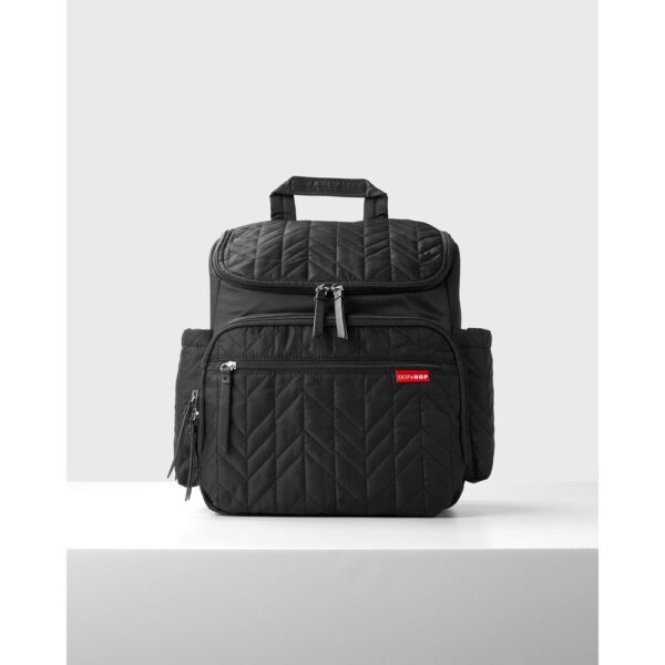 SKIP HOP - MOCHILA MATERNAL JET NEGRA 203100