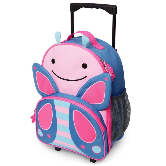 SKIP HOP - MOCHILA C/RUEDAS MARIPOSA  212306